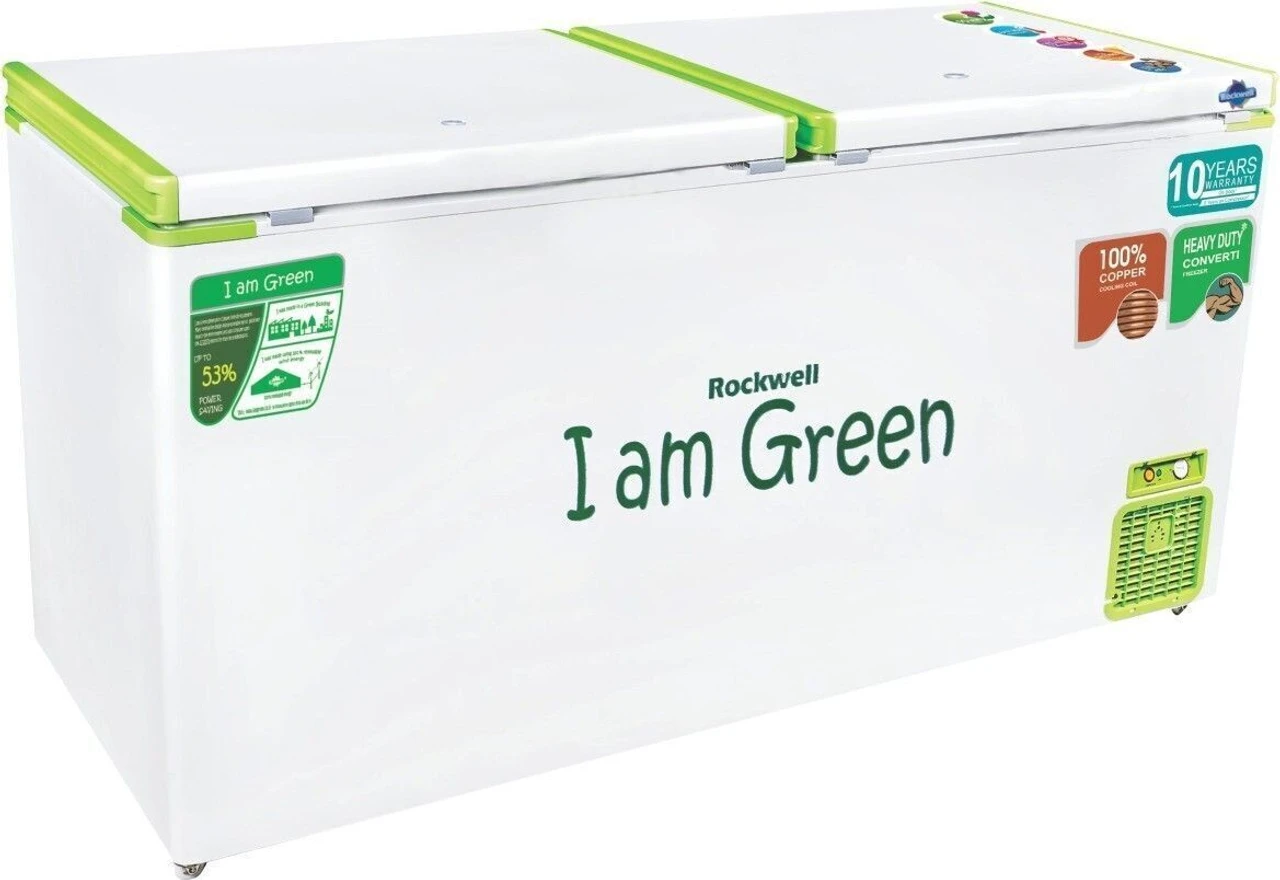 Rockwell GFR350D5UC5S Convertible Green Freezer 294 L View 3