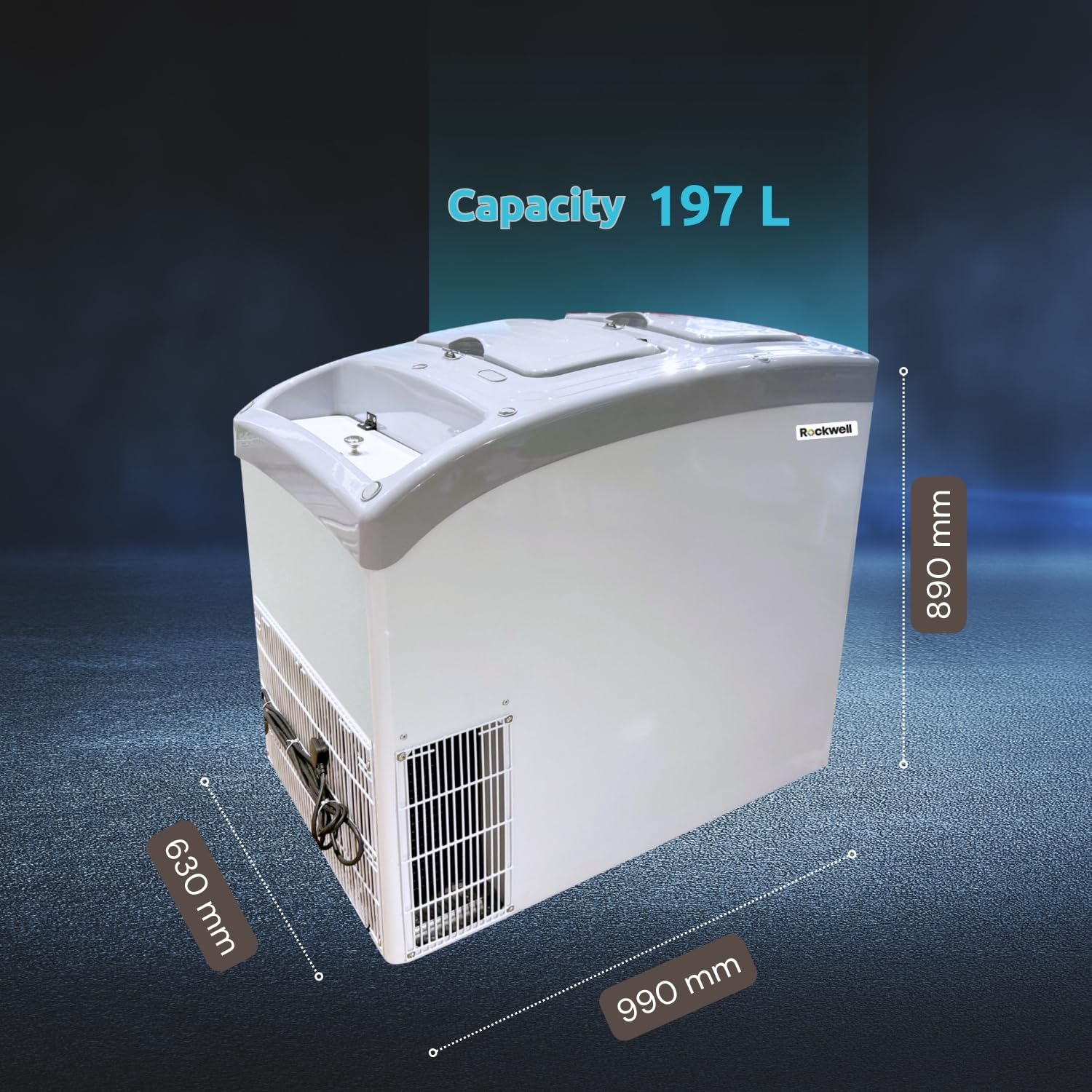 Rockwell FOW200 Freezer on Wheels 197 L