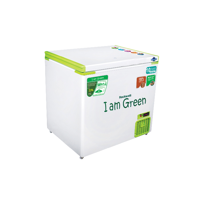 Rockwell GFR250D5UC4S Convertible Green Freezer 194 L