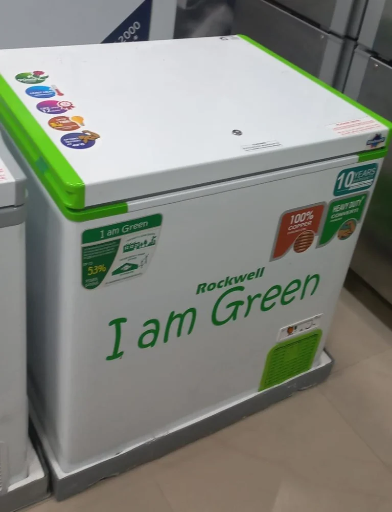 Rockwell GFR250D5UC4S Convertible Green Freezer 194 L View 5