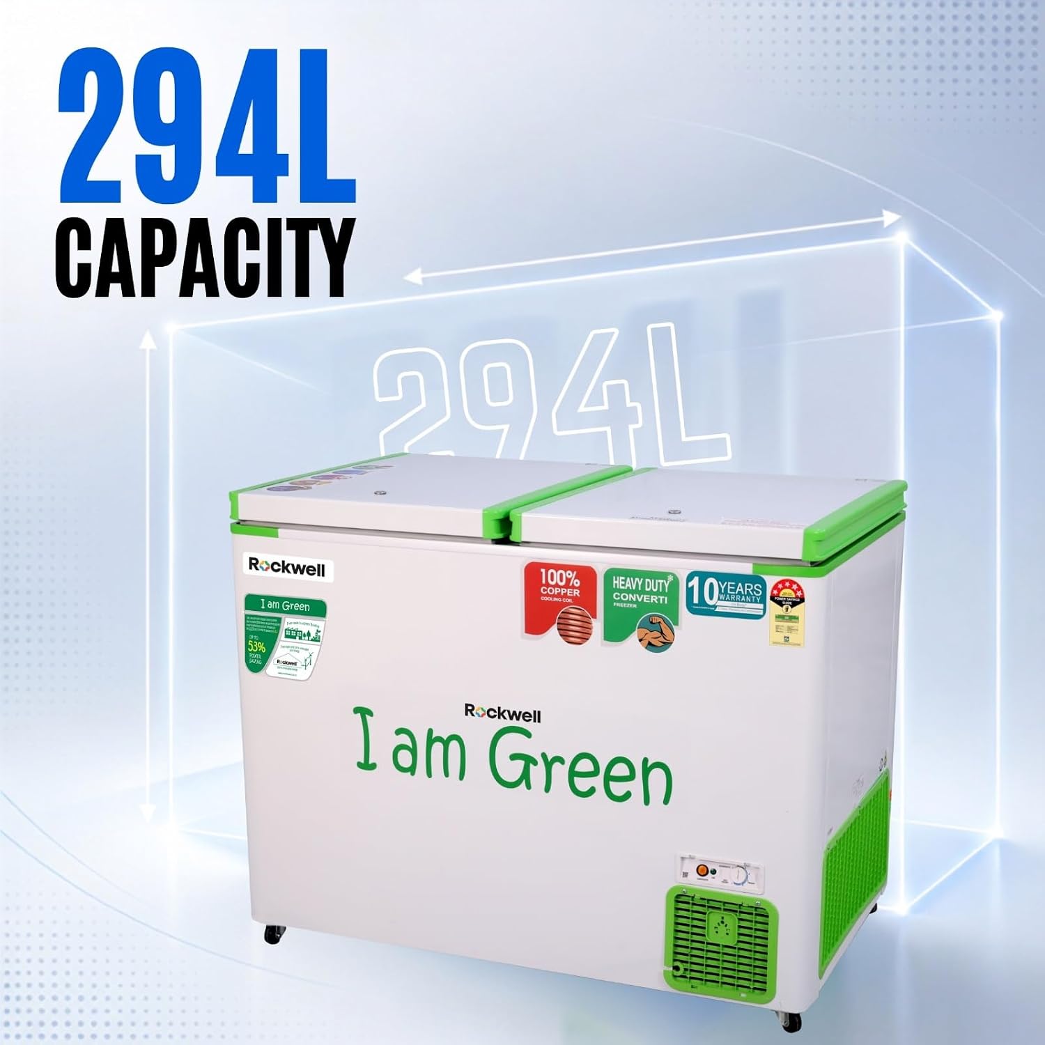 Rockwell GFR350FDT Large Freezer 294 L View 12