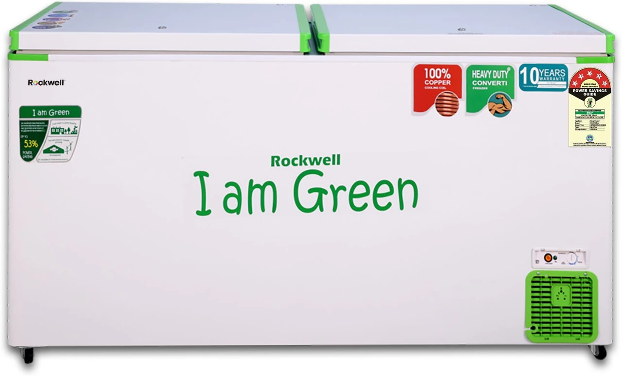 Rockwell GFR550D5UC5S Convertible Green Freezer 491 L View 4