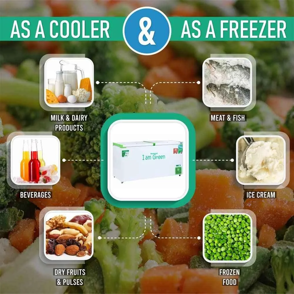 Rockwell GFR550D5UC5S Convertible Green Freezer 491 L View 6