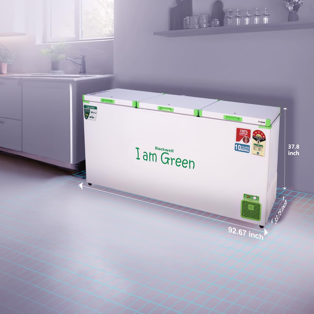 Rockwell GFR1210F/C Convertible Green Freezer 998 L View 5