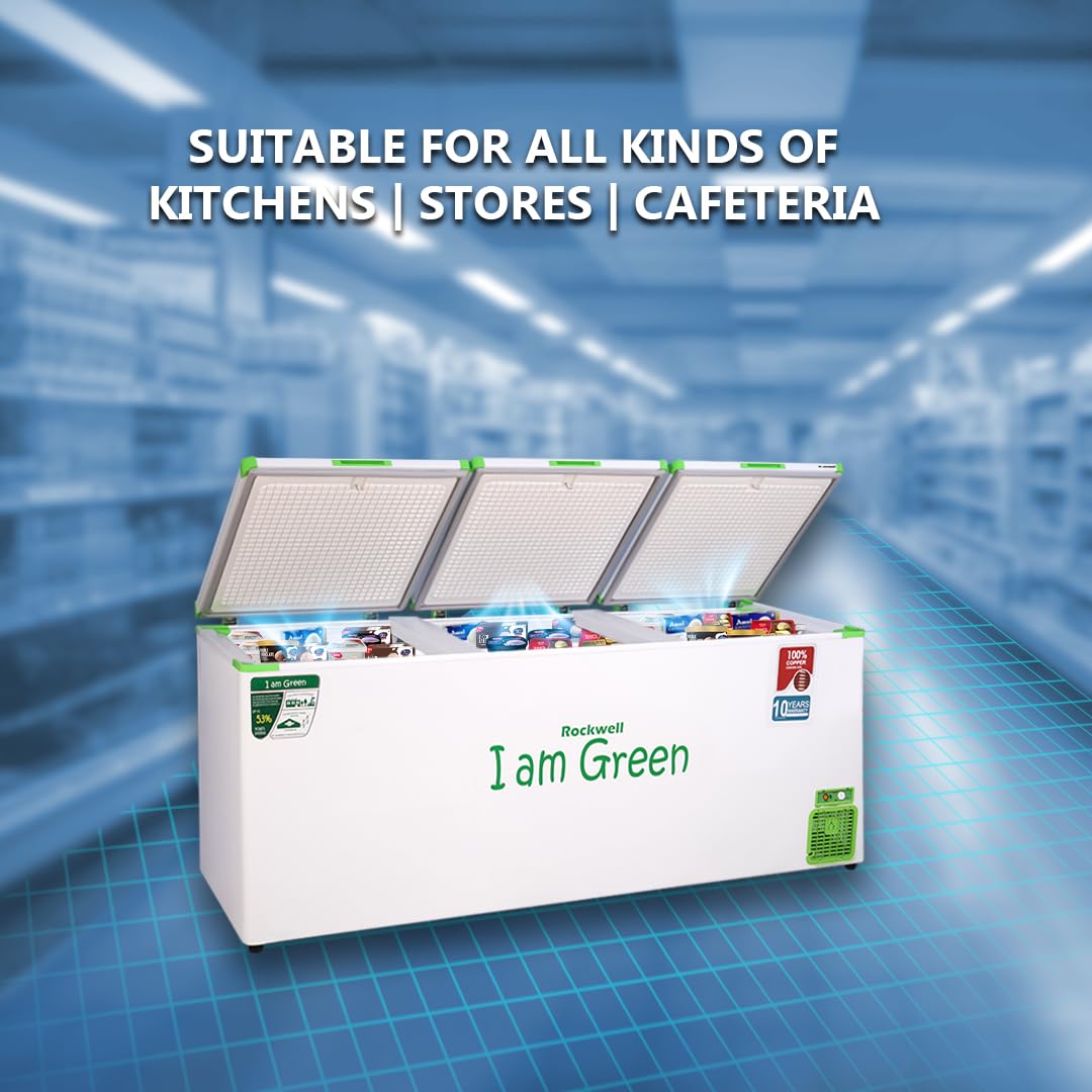 Rockwell GFR1510F Convertible Green Freezer 1295 L View 5