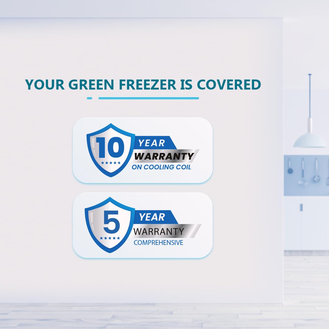 Rockwell GFR1510F Convertible Green Freezer 1295 L View 9