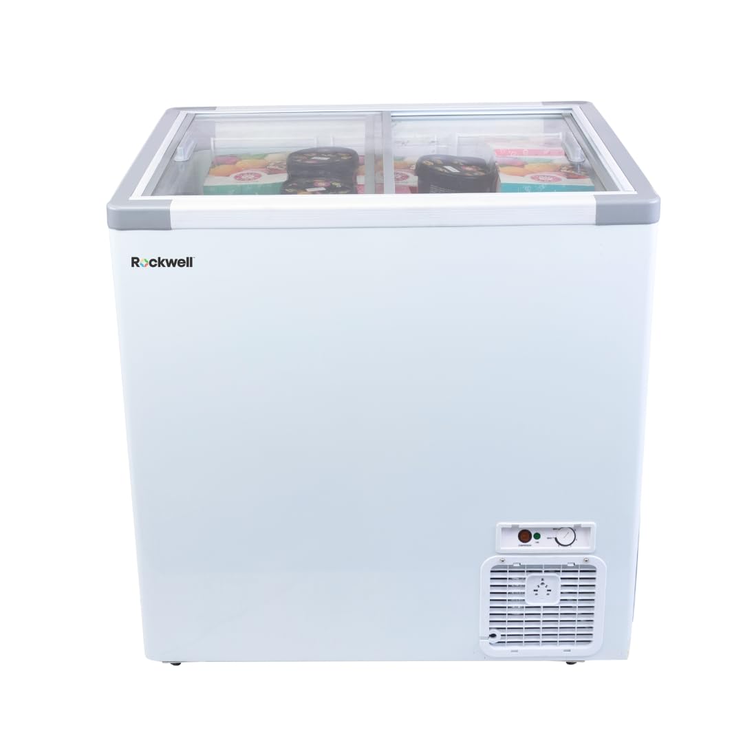 Rockwell SFRN250GT Glass Top Freezer 205 L View 2