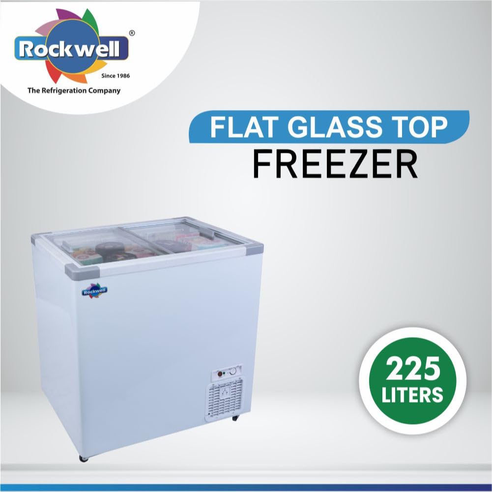Rockwell SFRN250GT Glass Top Freezer 205 L View 3