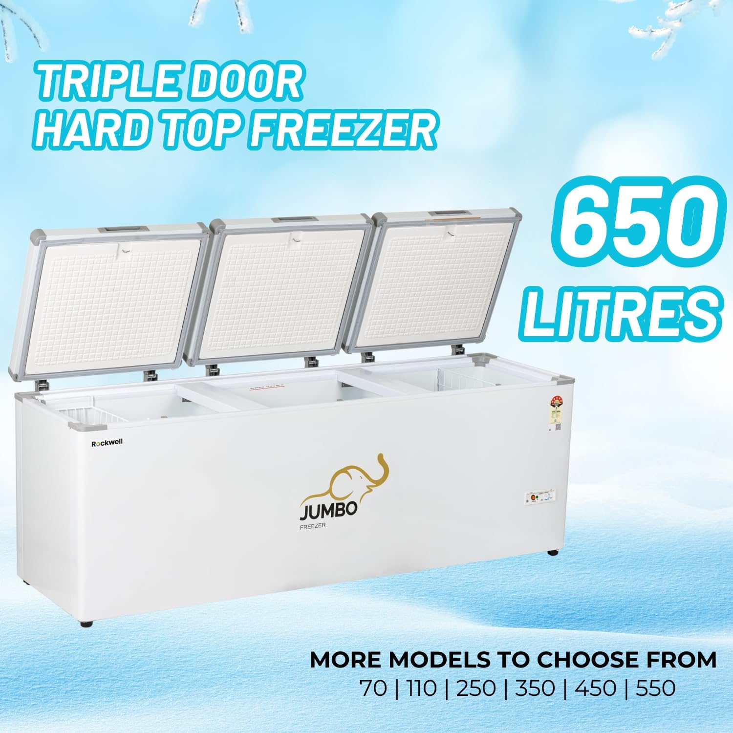Rockwell SFR750TD Convertible Hard Top Freezer 650 L View 4