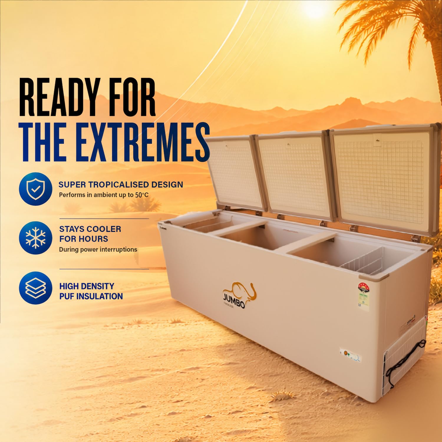 Rockwell SFR750TD Convertible Hard Top Freezer 650 L View 12