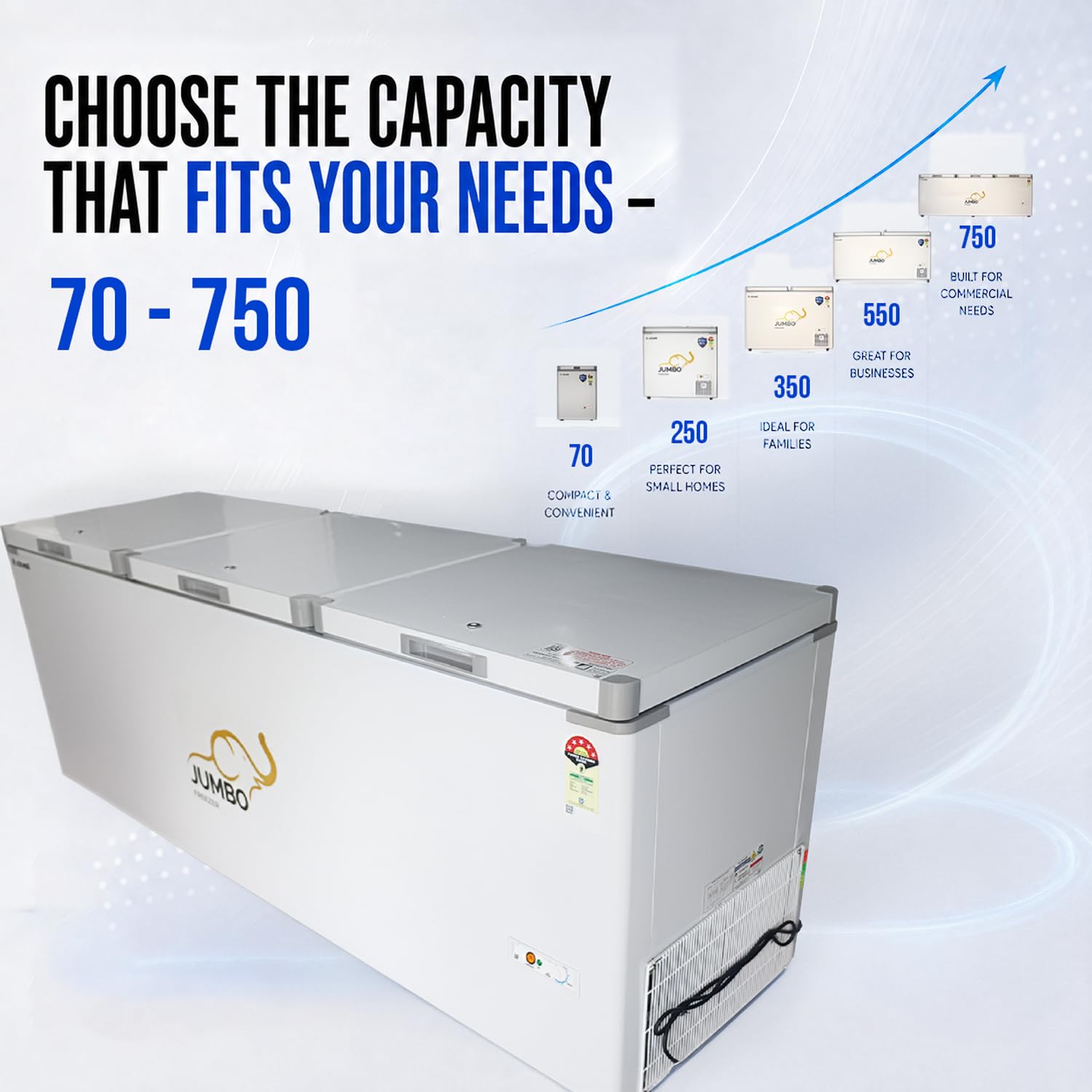 Rockwell SFR750TD Convertible Hard Top Freezer 650 L View 13