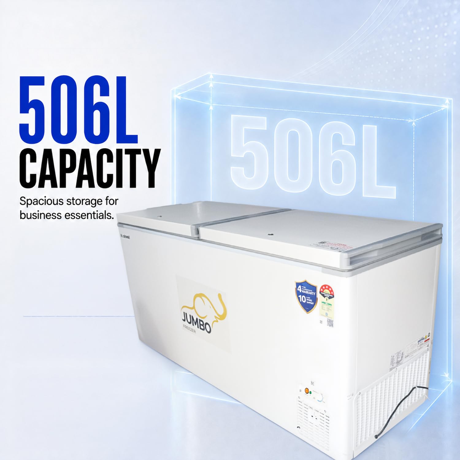 Rockwell SFR550DDU Convertible Hard Top Freezer 506 L View 5