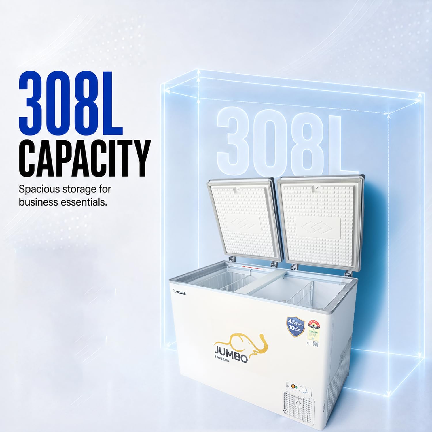 Rockwell SFR350SDU/ODU Convertible Hard Top Freezer 308 L View 6