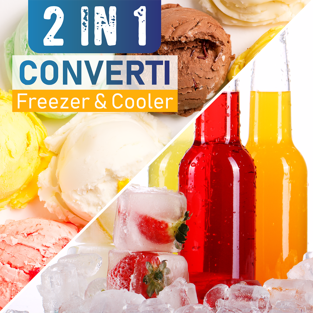 Rockwell SFR250SDU Convertible Hard Top Freezer 210 L View 3