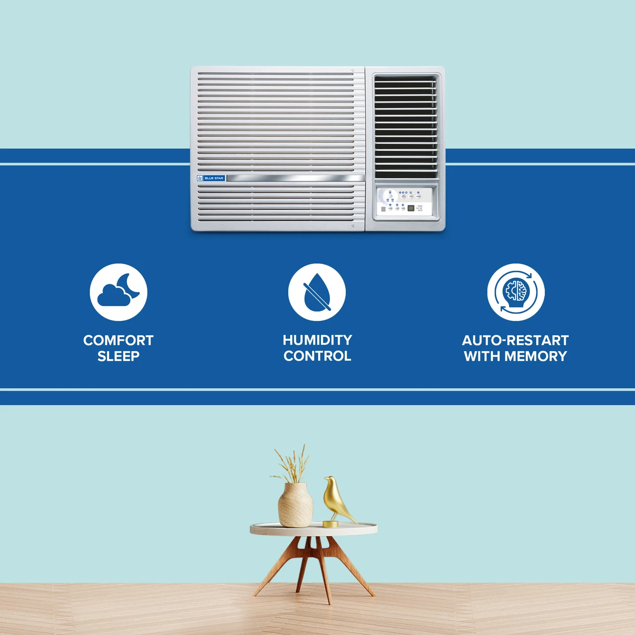 Blue Star G Series 1.5 Ton 5 Star Window AC